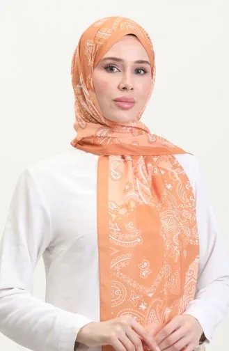 Desenli Soft Şal 70267-10 Camel