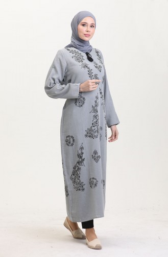 Robe Hijab Gris 0004-15
