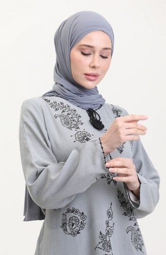 Robe Hijab Gris 0004-15