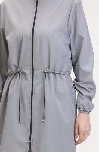 Grau Hijab Badeanzug 9002-01