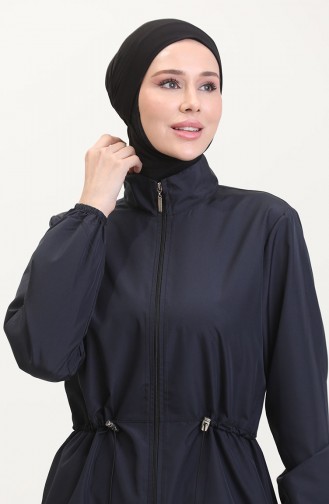 Maillot de Bain Hijab Bleu Marine 9002-04