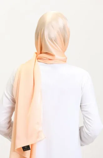 Jan Jan Şifon Şal 70239-17 Kavuniçi