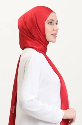 Jan Jan Şifon Şal 70239-25 Kırmızı