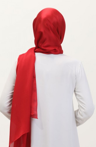 شال شيفون جان جان 70239-25 أحمر  70239-25