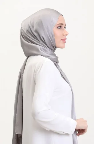 Jan Jan Şifon Şal 70239-27 Gri