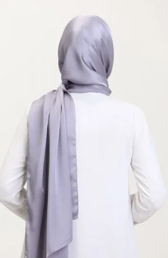 Jan Jan Şifon Şal 70239-28 Açık Gri