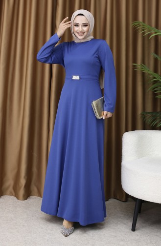 Robe Hijab Indigo 7123-04