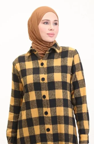 سترة منقوشة 1056-03 خردل 1056-03