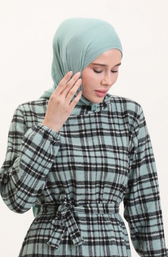 Robe Hijab Vert 0561-01