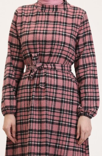 Dusty Rose İslamitische Jurk 0561-02