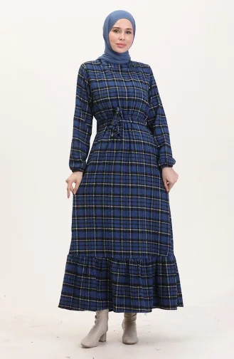Robe Ceinturée En Tissu Lumberjack 0561-03 Saks 0561-03