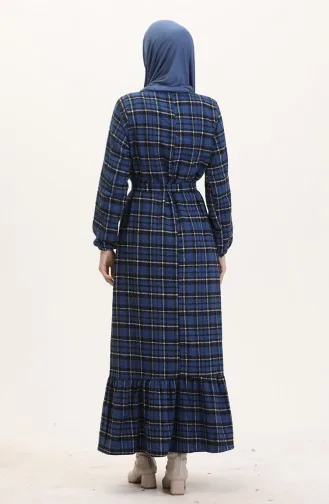 Robe Ceinturée En Tissu Lumberjack 0561-03 Saks 0561-03