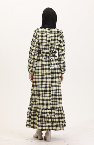 Yellow İslamitische Jurk 0561-04