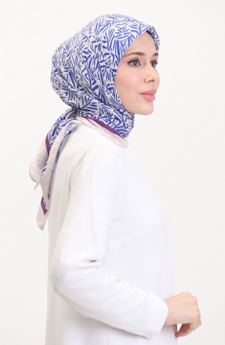 Saks-Blau Kopftuch 70259-01