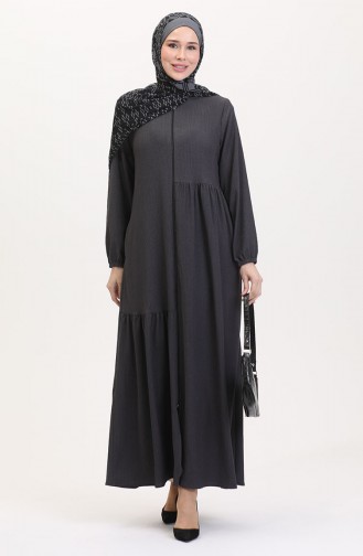 عباءه أسود فاتح 1027-07