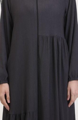عباءه أسود فاتح 1027-07
