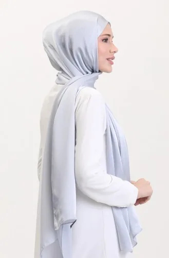 Jan Jan Chiffon Shawl 70239-02 Silver Gray 70239-02