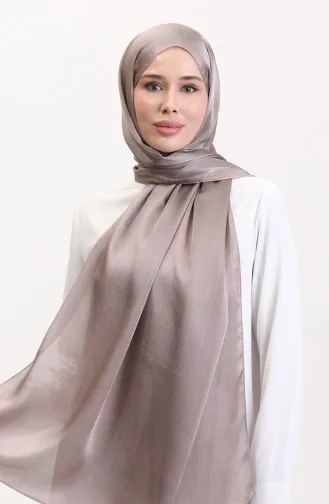 Jan Jan Şifon Şal 70239-05 Açık Kahve