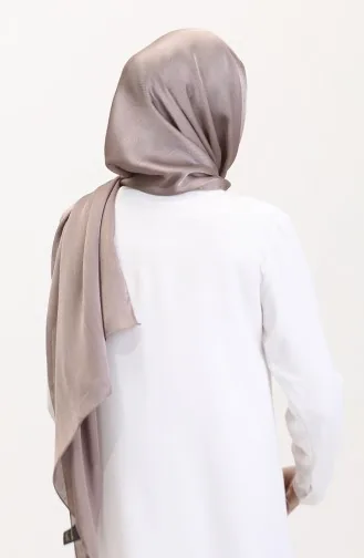 Jan Jan Şifon Şal 70239-05 Açık Kahve