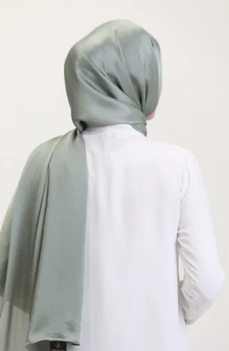 Jan Jan Şifon Şal 70239-10 Çağla Yeşili