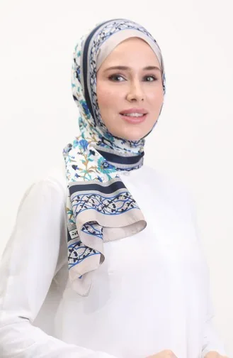 Ottoman Şal 70251-05 Vizon Saks