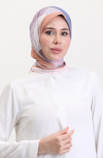 Echarpe Rose poudre 70246-04