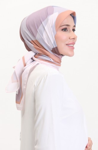 Echarpe Rose poudre 70246-04