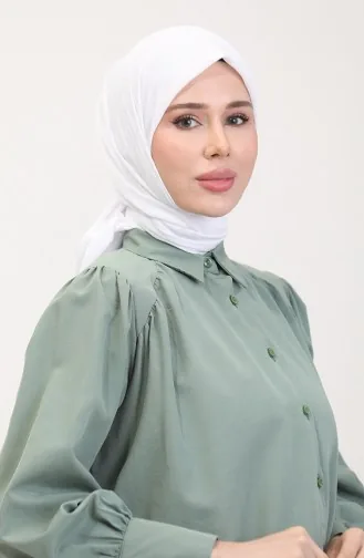 Jakarlı Eşarp 70258-02 Beyaz