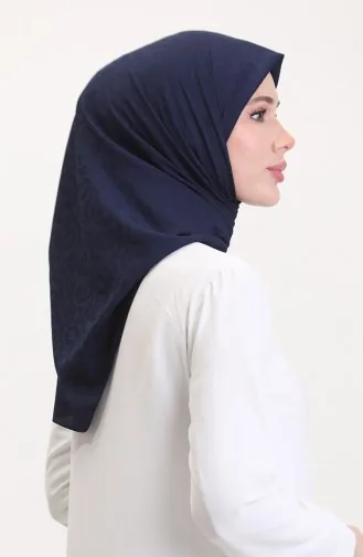 وشاح جاكار 70258-03 أزرق داكن 70258-03