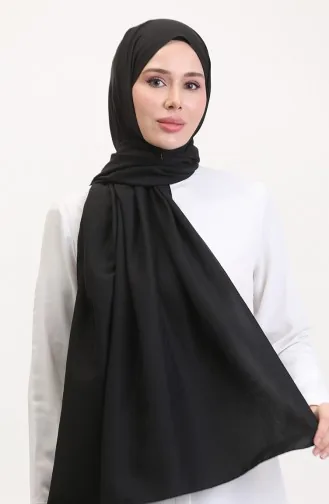Cotton Caz Şal 70257-01 Siyah
