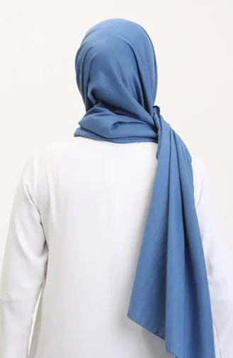 Cotton Caz Şal 70257-05 İndigo
