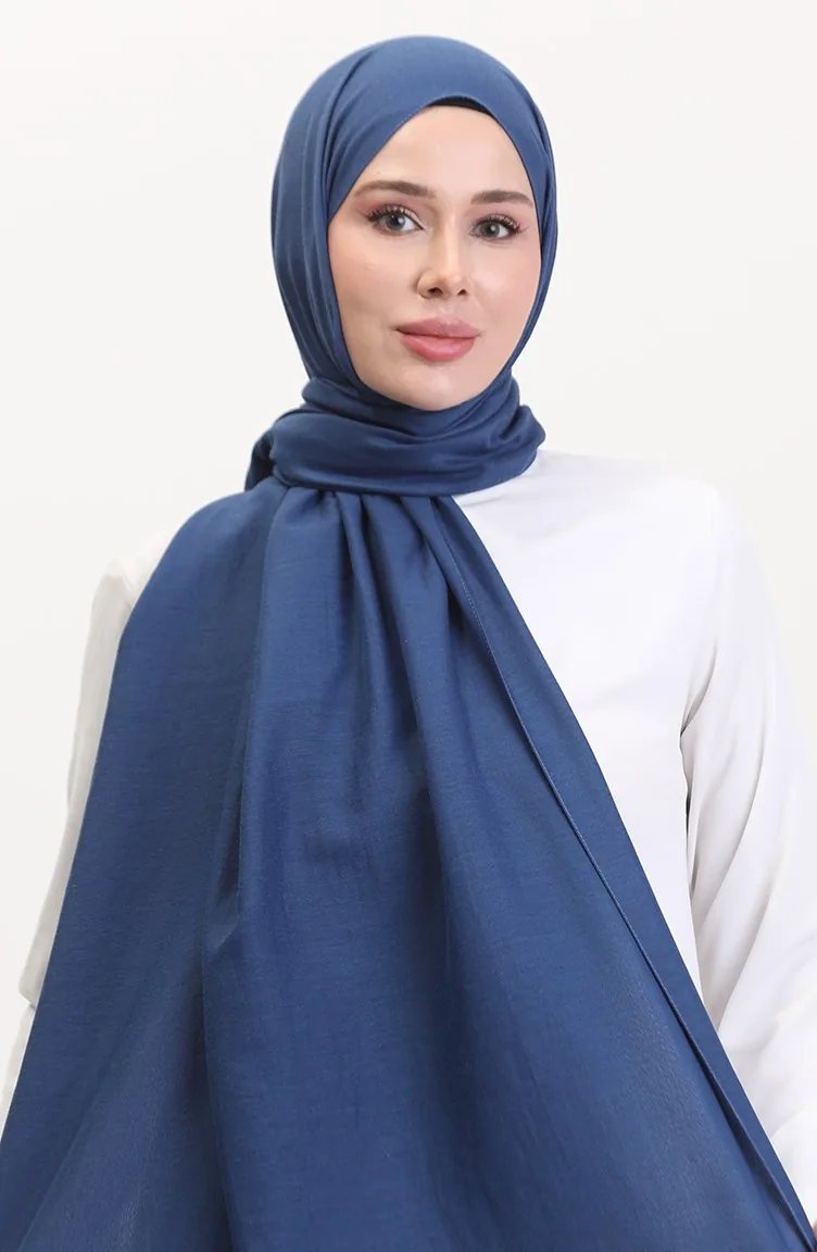 Châle Cotton Jazz 70257-06 Bleu Marine 70257-06