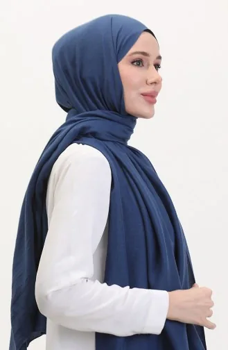 Châle Cotton Jazz 70257-06 Bleu Marine 70257-06