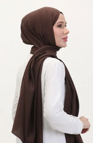 Cotton Caz Şal 70257-07 Acı Kahve