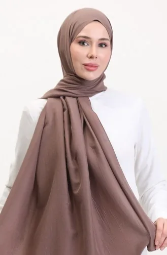 Cotton Caz Şal 70257-08 Koyu Vizon