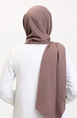 Cotton Caz Şal 70257-08 Koyu Vizon