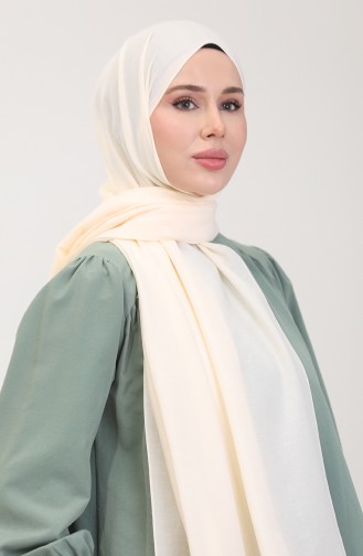 Creme Schal 70257-19