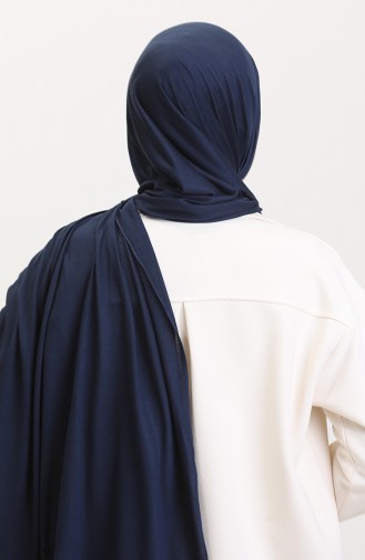 شال فيسكوز قطن ممشط 70272-32 كحلي 70272-32