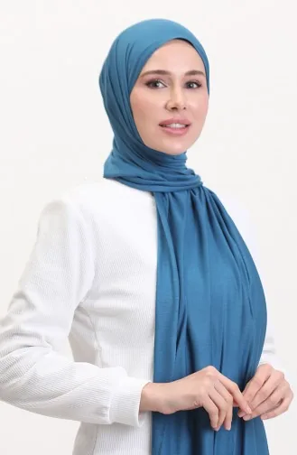 Viskon Penye Şal 70272-12 İndigo