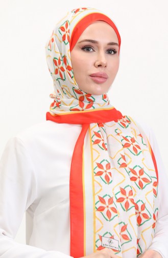 Orange Schal 70269-10