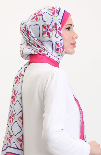 Desenli Soft Şal 70269-14 Şekerpembe Saks