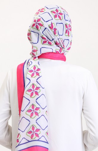 Desenli Soft Şal 70269-14 Şekerpembe Saks