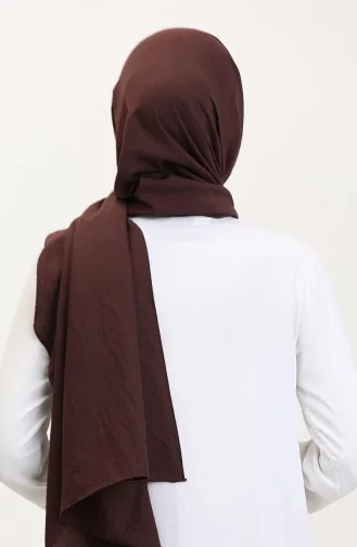 Soft Cotton Shawl 2000-57 Dark Brown 2000-57