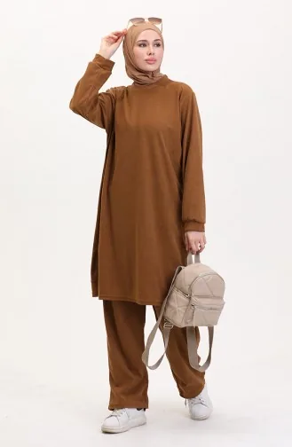 Ensemble Deux Pièces Tunique Et Pantalon 0565-02 Tan 0565-02