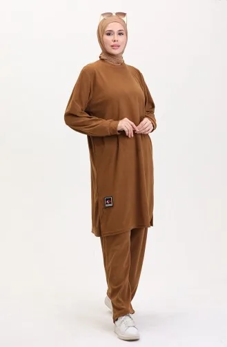 Ensemble Deux Pièces Tunique Et Pantalon 0565-02 Tan 0565-02