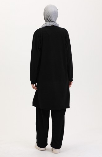 Tunik Pantolon İkili Takım 0565-03 Siyah