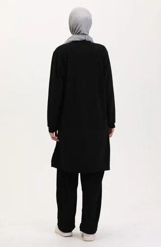 Tunik Pantolon İkili Takım 0565-03 Siyah