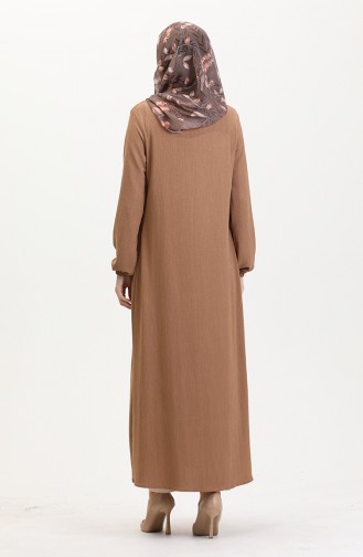 Abayas Café au lait 5055-02