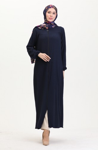 عباءه أزرق كحلي 5055-04
