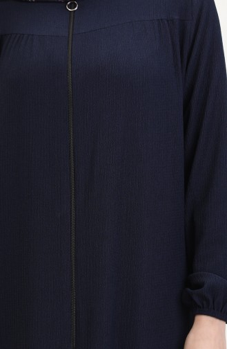 عباءه أزرق كحلي 5055-04